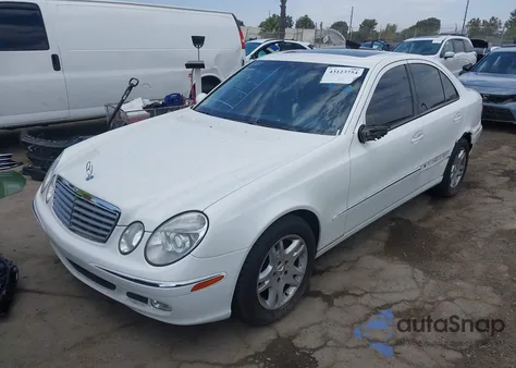 2003 Mercedes-Benz E 320 from USA, damaged, VIN WDBUF65J53A336969